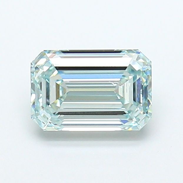 Loose Diamond - EMERALD 1.5ct Fancy Green VVS2 (1 of 1)