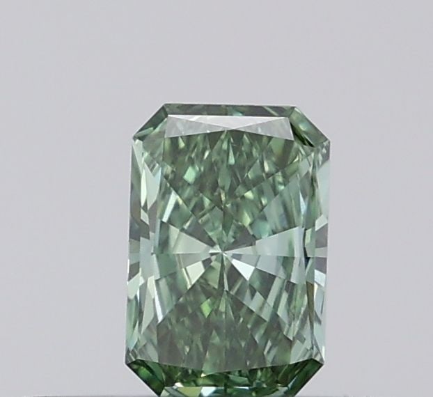 Loose Diamond - RADIANT 0.2ct Fancy Vivid Green VS1: Loose Diamond - RADIANT 0.2ct Fancy Vivid Green VS1 Source: This is a real non-mined Diamond that has been grown in a lab Shape: RADIANT Carats: 0.2 Color: Fancy Vivid Green Certification: IGI Video: