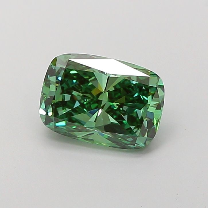 Loose Diamond - CUSHION MODIFIED 2.01ct Fancy Vivid Green VS2 (1 of 1)