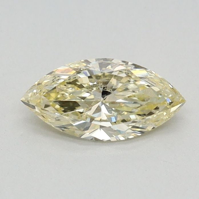 Loose Diamond - MARQUISE 0.36ct Fancy Light Yellow VVS2: Loose Diamond - MARQUISE 0.36ct Fancy Light Yellow VVS2 Source: This is a real non-mined Diamond that has been grown in a lab Shape: MARQUISE Carats: 0.36 Color: Fancy Light Yellow Certification: IGI