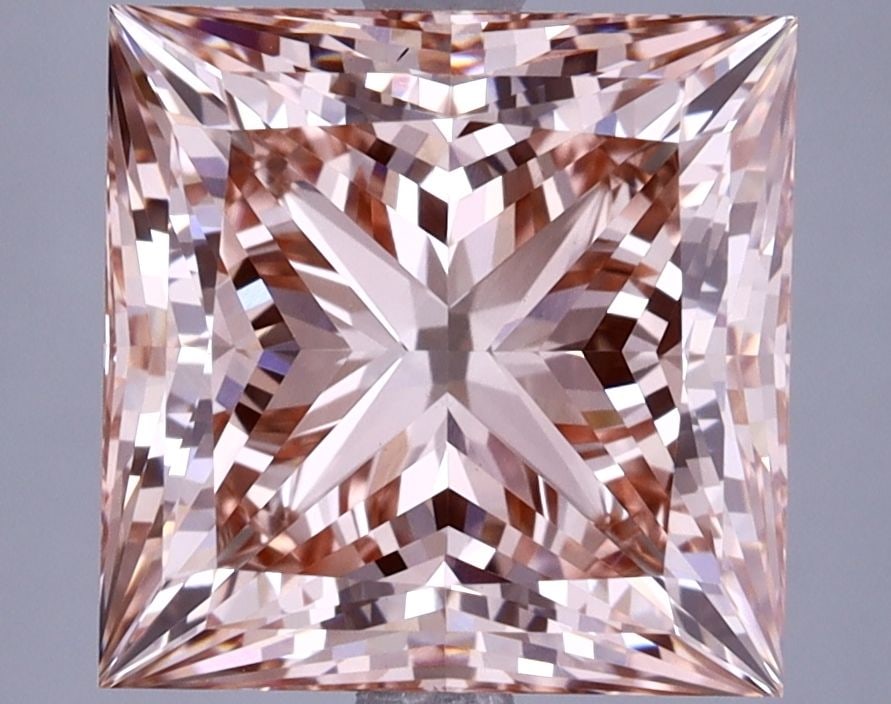 Loose Diamond - PRINCESS 5.07ct Fancy Intense Pink VS1 (1 of 1)