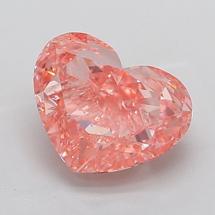 Loose Diamond - HEART 6.36ct Fancy Vivid Pink VS1: Loose Diamond - HEART 6.36ct Fancy Vivid Pink VS1 Source: This is a real non-mined Diamond that has been grown in a lab Shape: HEART Carats: 6.36 Color: Fancy Vivid Pink Certification: IGI Video: