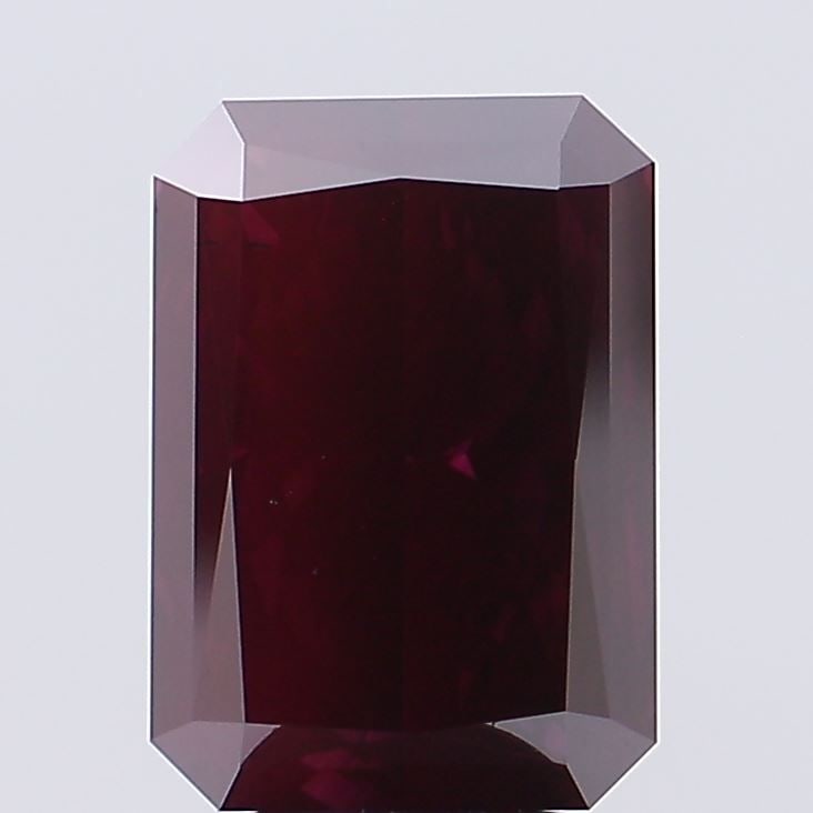 Loose Diamond - RADIANT 4.65ct Fancy Vivid Red VS1: Loose Diamond - RADIANT 4.65ct Fancy Vivid Red VS1 Source: This is a real non-mined Diamond that has been grown in a lab Shape: RADIANT Carats: 4.65 Color: Fancy Vivid Red Certification: NONE Video: