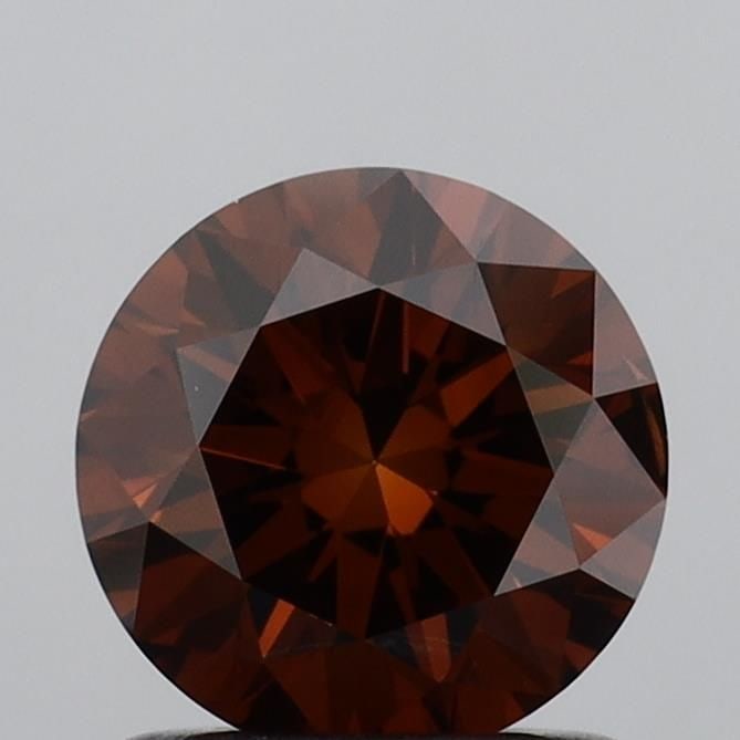Loose Diamond - ROUND 1.05ct Fancy Deep Orange SI1: Loose Diamond - ROUND 1.05ct Fancy Deep Orange SI1 Source: This is a real non-mined Diamond that has been grown in a lab Shape: ROUND Carats: 1.05 Color: Fancy Deep Orange Certification: IGI Video: