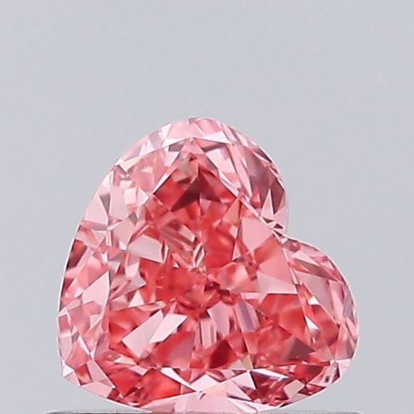 Loose Diamond - HEART 0.47ct Fancy Vivid Pink VS1: Loose Diamond - HEART 0.47ct Fancy Vivid Pink VS1 Source: This is a real non-mined Diamond that has been grown in a lab Shape: HEART Carats: 0.47 Color: Fancy Vivid Pink Certification: IGI Video: