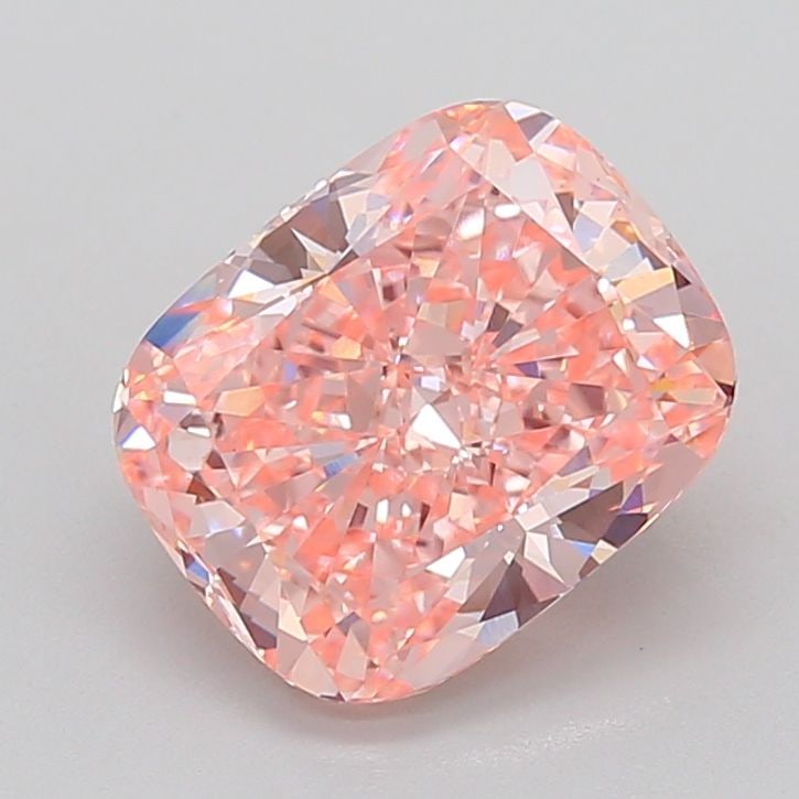 Loose Diamond - CUSHION MODIFIED 4.54ct Fancy Vivid Pink VS1: Loose Diamond - CUSHION MODIFIED 4.54ct Fancy Vivid Pink VS1 Source: This is a real non-mined Diamond that has been grown in a lab Shape: CUSHION MODIFIED Carats: 4.54 Color: Fancy Vivid Pink Certific