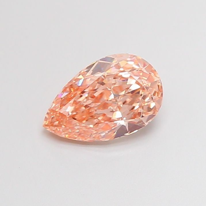 Loose Diamond - PEAR 1.37ct Fancy Light Orangey Brown VS1: Loose Diamond - PEAR 1.37ct Fancy Light Orangey Brown VS1 Source: This is a real non-mined Diamond that has been grown in a lab Shape: PEAR Carats: 1.37 Color: Fancy Light Orangey Brown Certification: