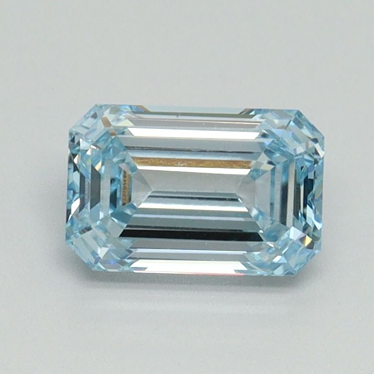 Loose Diamond - EMERALD 1.03ct Fancy Intense Blue VVS2 (1 of 1)