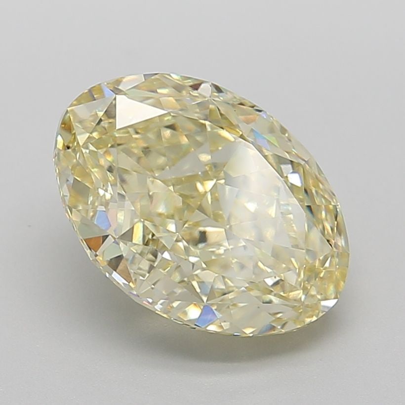 Loose Diamond - OVAL 5.34ct Fancy Intense Yellow VVS2: Loose Diamond - OVAL 5.34ct Fancy Intense Yellow VVS2 Source: This is a real non-mined Diamond that has been grown in a lab Shape: OVAL Carats: 5.34 Color: Fancy Intense Yellow Certification: IGI Vide