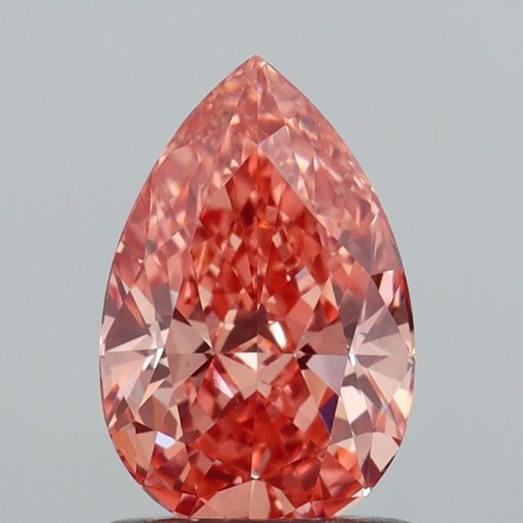 Loose Diamond - PEAR 1.11ct Fancy Vivid Brown Pink VS2: Loose Diamond - PEAR 1.11ct Fancy Vivid Brown Pink VS2 Source: This is a real non-mined Diamond that has been grown in a lab Shape: PEAR Carats: 1.11 Color: Fancy Vivid Brown Pink Certification: IGI V