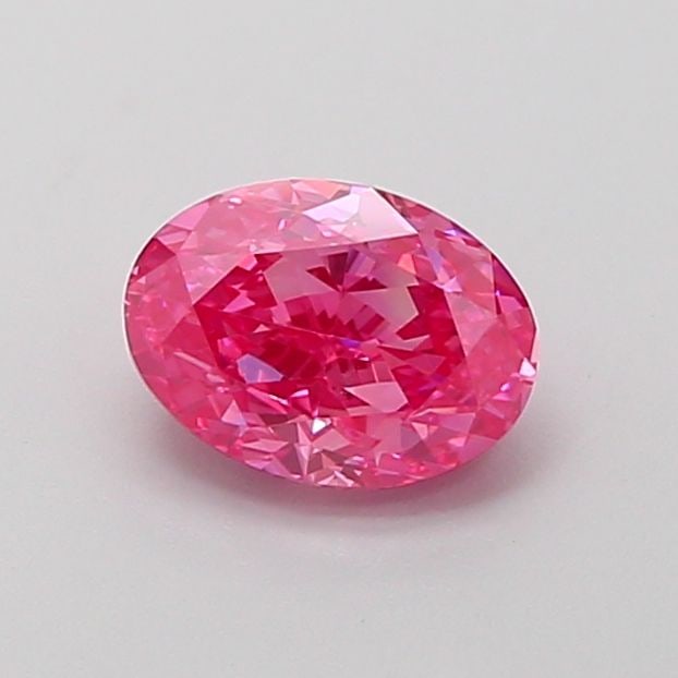 Loose Diamond - OVAL 1.09ct Fancy Vivid Pink VVS2: Loose Diamond - OVAL 1.09ct Fancy Vivid Pink VVS2 Source: This is a real non-mined Diamond that has been grown in a lab Shape: OVAL Carats: 1.09 Color: Fancy Vivid Pink Certification: IGI Video:
