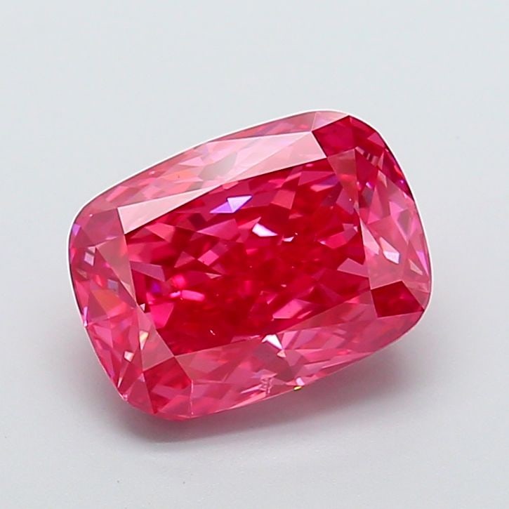 Loose Diamond - CUSHION MODIFIED 6.01ct Fancy Vivid Pink SI1 (1 of 1)