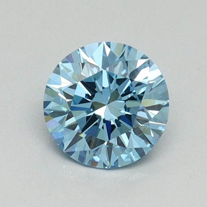 Loose Diamond - ROUND 0.71ct Fancy Vivid Blue VVS2 (1 of 1)