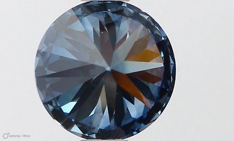 Loose Diamond - ROUND 1.02ct Fancy Vivid Blue VS2: Loose Diamond - ROUND 1.02ct Fancy Vivid Blue VS2 Source: This is a real non-mined Diamond that has been grown in a lab Shape: ROUND Carats: 1.02 Color: Fancy Vivid Blue Certification: IGI Video: