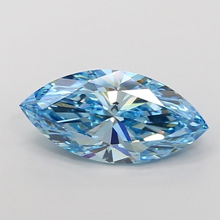 Loose Diamond - MARQUISE 2.65ct Fancy Vivid Blue VVS2: Loose Diamond - MARQUISE 2.65ct Fancy Vivid Blue VVS2 Source: This is a real non-mined Diamond that has been grown in a lab Shape: MARQUISE Carats: 2.65 Color: Fancy Vivid Blue Certification: IGI