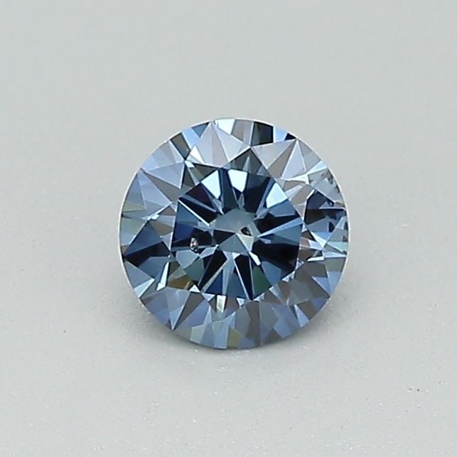 Loose Diamond - ROUND 0.31ct Fancy Deep Blue SI1: Loose Diamond - ROUND 0.31ct Fancy Deep Blue SI1 Source: This is a real non-mined Diamond that has been grown in a lab Shape: ROUND Carats: 0.31 Color: Fancy Deep Blue Certification: IGI Video: