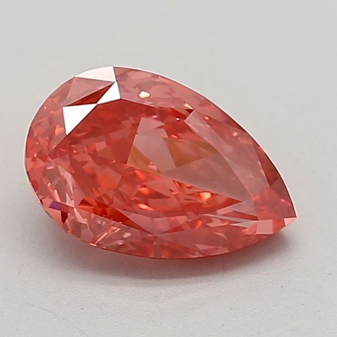 Loose Diamond - PEAR 2.17ct Fancy Vivid Pink VS1: Loose Diamond - PEAR 2.17ct Fancy Vivid Pink VS1 Source: This is a real non-mined Diamond that has been grown in a lab Shape: PEAR Carats: 2.17 Color: Fancy Vivid Pink Certification: IGI Video: