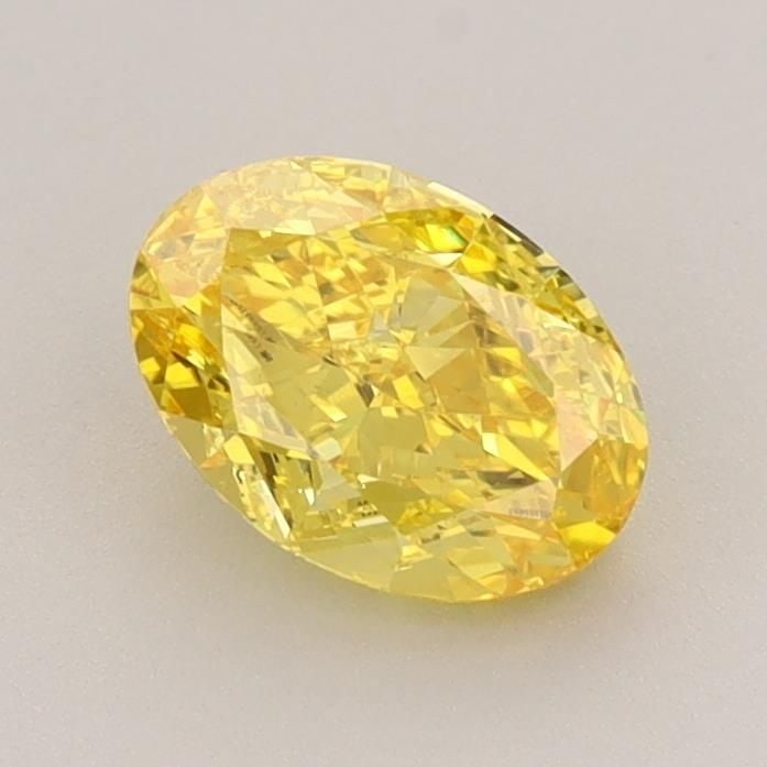 Loose Diamond - OVAL 1.01ct Fancy Vivid Yellow VVS2: Loose Diamond - OVAL 1.01ct Fancy Vivid Yellow VVS2 Source: This is a real non-mined Diamond that has been grown in a lab Shape: OVAL Carats: 1.01 Color: Fancy Vivid Yellow Certification: IGI Video: