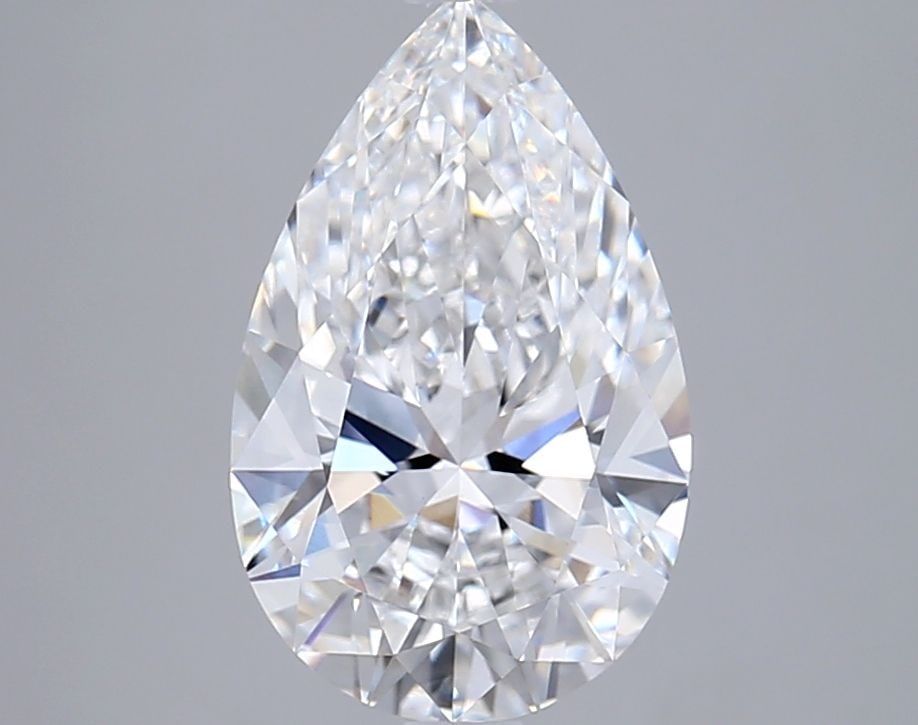 Loose Diamond - PEAR 3.01ct D VVS2: Loose Diamond - PEAR 3.01ct D VVS2 Source: This is a real non-mined Diamond that has been grown in a lab Shape: PEAR Carats: 3.01 Color: D Clarity: VVS2 Certification: IGI Video: Video Link The