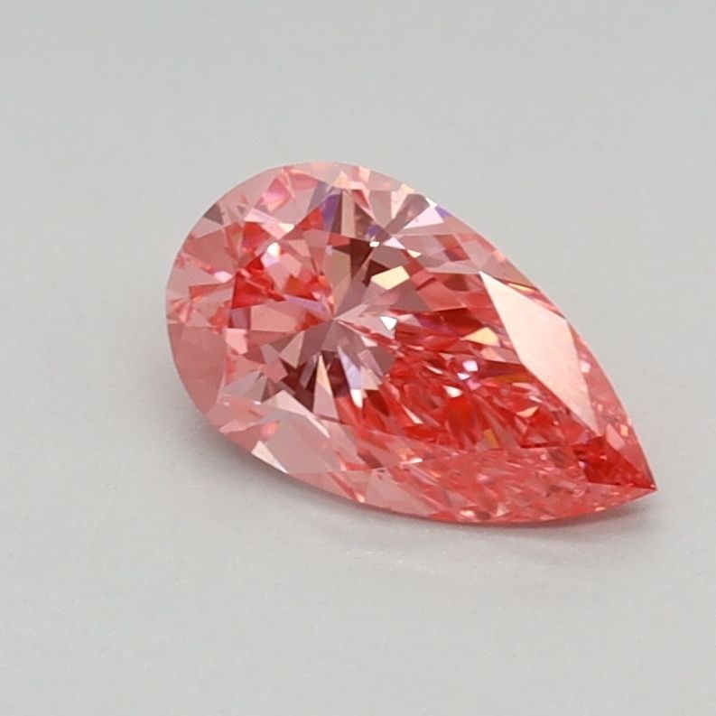 Loose Diamond - PEAR 0.47ct Fancy Vivid Pink VVS2: Loose Diamond - PEAR 0.47ct Fancy Vivid Pink VVS2 Source: This is a real non-mined Diamond that has been grown in a lab Shape: PEAR Carats: 0.47 Color: Fancy Vivid Pink Certification: IGI Video: