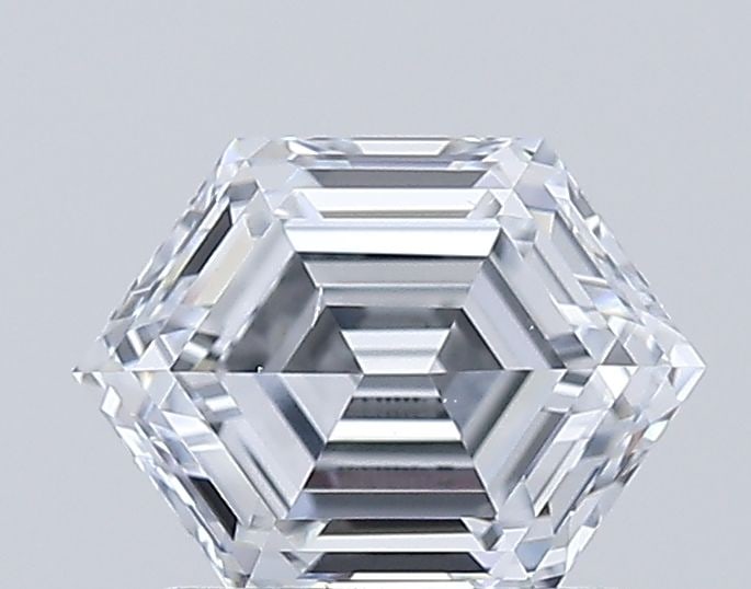 Loose Diamond - HEXAGONAL 1.0ct F VS2: Loose Diamond - HEXAGONAL 1.0ct F VS2 Source: This is a real non-mined Diamond that has been grown in a lab Shape: HEXAGONAL Carats: 1.0 Color: F Clarity: VS2 Certification: IGI Video: