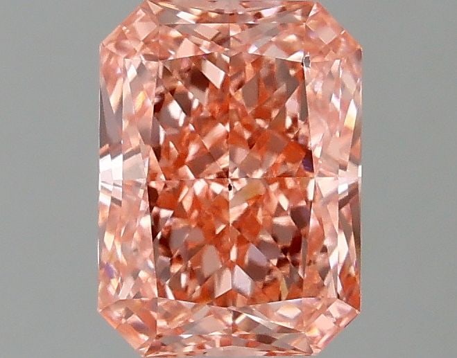 Loose Diamond - RADIANT 1.52ct Fancy Vivid Pink SI1 (1 of 1)