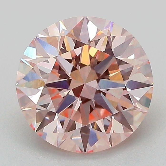 Ideal Loose Diamond - ROUND 2.07ct Fancy Light Pink VVS2: Ideal Loose Diamond - ROUND 2.07ct Fancy Light Pink VVS2 Source: This is a real non-mined Diamond that has been grown in a lab Shape: ROUND Carats: 2.07 Color: Fancy Light Pink Certification: IGI