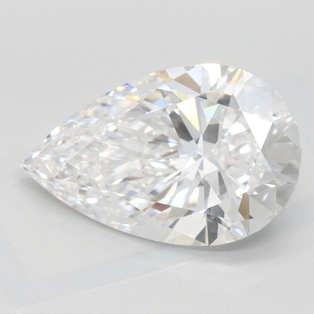 Loose Diamond - PEAR 2.1ct D IF: Loose Diamond - PEAR 2.1ct D IF Source: This is a real non-mined Diamond that has been grown in a lab Shape: PEAR Carats: 2.1 Color: D Clarity: IF Certification: IGI Video: Video Link The Diamond