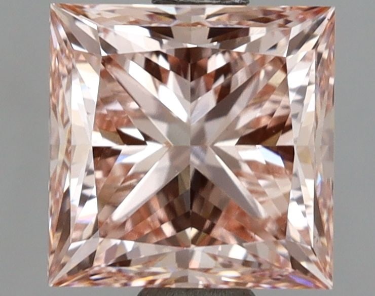 Loose Diamond - PRINCESS 2.24ct Fancy Intense Pink VS1 (1 of 1)