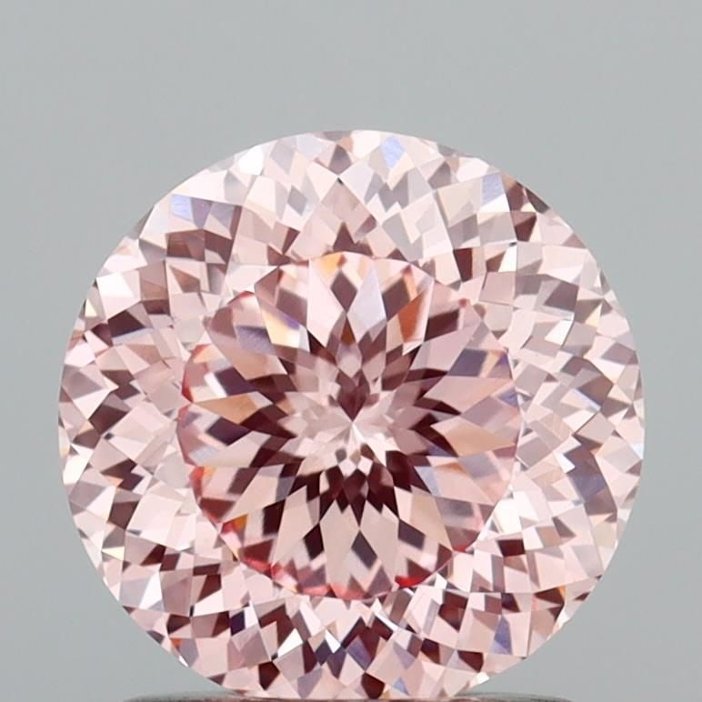 Loose Diamond - ROUND 1.45ct Fancy Intense Pink VVS2: Loose Diamond - ROUND 1.45ct Fancy Intense Pink VVS2 Source: This is a real non-mined Diamond that has been grown in a lab Shape: ROUND Carats: 1.45 Color: Fancy Intense Pink Certification: IGI