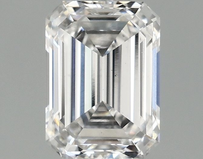Loose Diamond - EMERALD 0.97ct E VS1: Loose Diamond - EMERALD 0.97ct E VS1 Source: This is a real non-mined Diamond that has been grown in a lab Shape: EMERALD Carats: 0.97 Color: E Clarity: VS1 Certification: IGI Video: