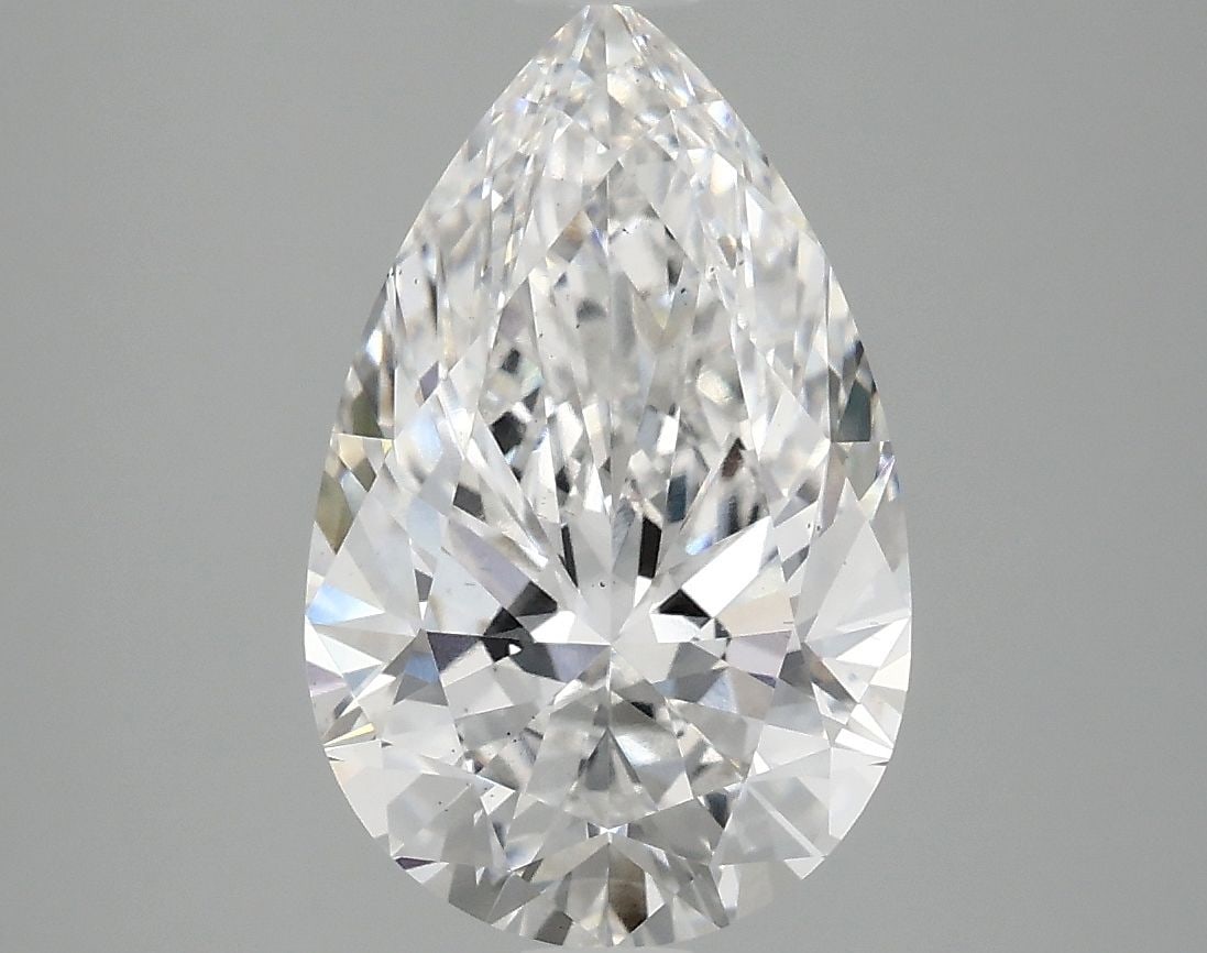 Loose Diamond - PEAR 3.1ct E VS2: Loose Diamond - PEAR 3.1ct E VS2 Source: This is a real non-mined Diamond that has been grown in a lab Shape: PEAR Carats: 3.1 Color: E Clarity: VS2 Certification: IGI Video:
