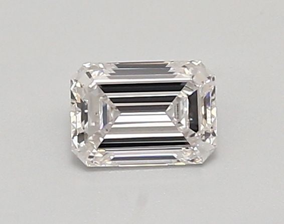 Loose Diamond - EMERALD 0.63ct E VVS2: Loose Diamond - EMERALD 0.63ct E VVS2 Source: This is a real non-mined Diamond that has been grown in a lab Shape: EMERALD Carats: 0.63 Color: E Clarity: VVS2 Certification: IGI Video: