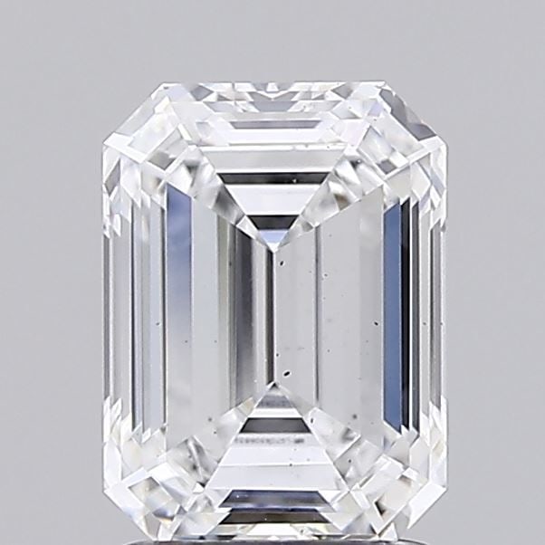 Loose Diamond - EMERALD 1.72ct D VS2: Loose Diamond - EMERALD 1.72ct D VS2 Source: This is a real non-mined Diamond that has been grown in a lab Shape: EMERALD Carats: 1.72 Color: D Clarity: VS2 Certification: IGI Video: