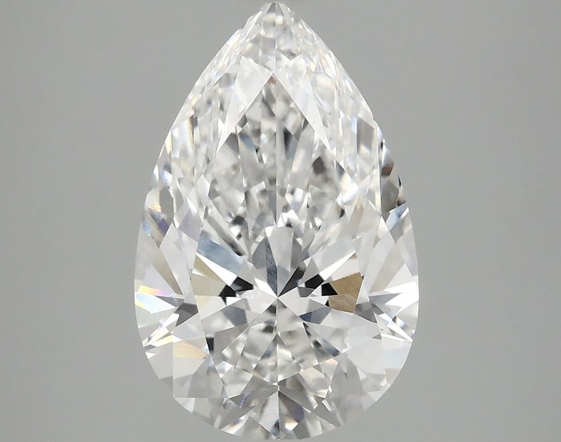 Loose Diamond - PEAR 3.1ct E VVS2: Loose Diamond - PEAR 3.1ct E VVS2 Source: This is a real non-mined Diamond that has been grown in a lab Shape: PEAR Carats: 3.1 Color: E Clarity: VVS2 Certification: IGI Video: