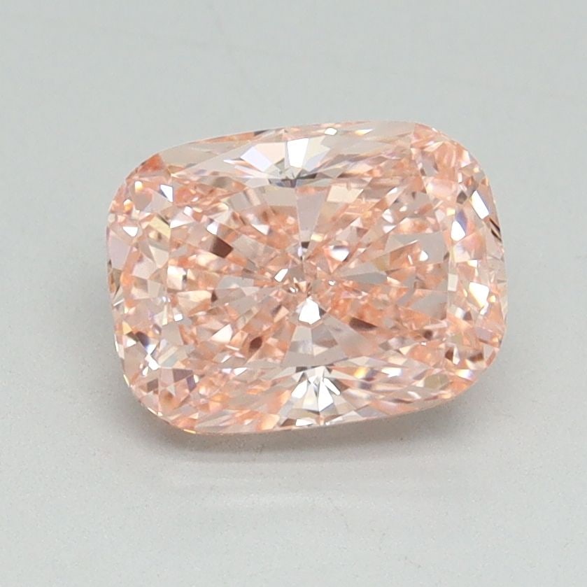 Loose Diamond - CUSHION BRILLIANT 1.54ct Fancy Vivid Pink VS1: Loose Diamond - CUSHION BRILLIANT 1.54ct Fancy Vivid Pink VS1 Source: This is a real non-mined Diamond that has been grown in a lab Shape: CUSHION BRILLIANT Carats: 1.54 Color: Fancy Vivid Pink