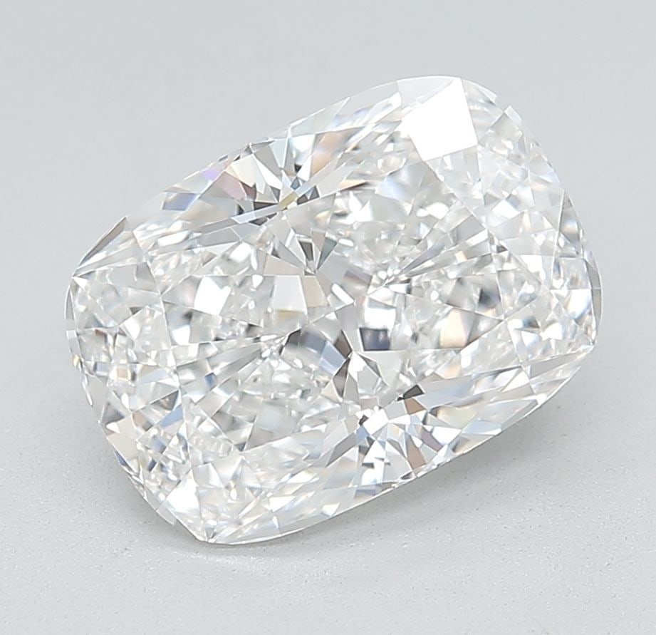 Loose Diamond - CUSHION MODIFIED 3.16ct D VVS2: Loose Diamond - CUSHION MODIFIED 3.16ct D VVS2 Source: This is a real non-mined Diamond that has been grown in a lab Shape: CUSHION MODIFIED Carats: 3.16 Color: D Clarity: VVS2 Certification: IGI Vide