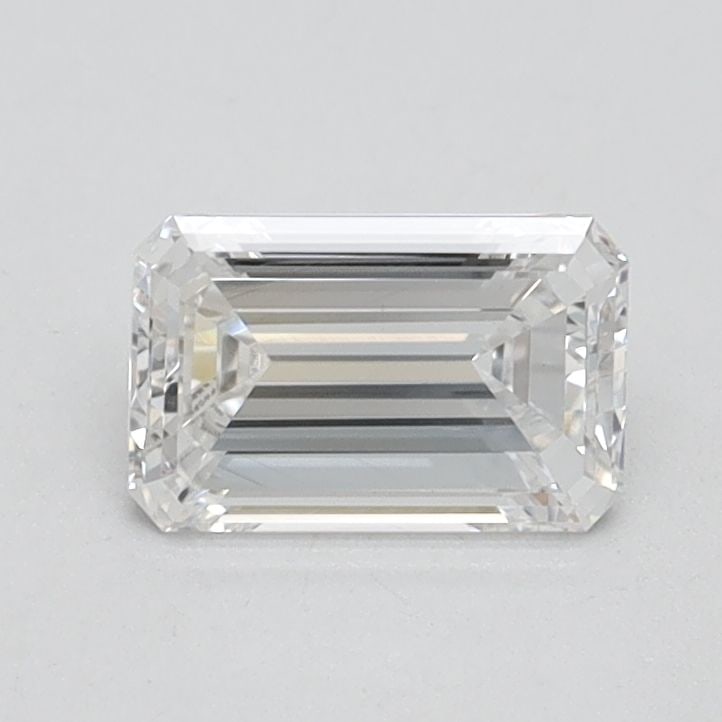 Loose Diamond - EMERALD 0.8ct E VS1: Loose Diamond - EMERALD 0.8ct E VS1 Source: This is a real non-mined Diamond that has been grown in a lab Shape: EMERALD Carats: 0.8 Color: E Clarity: VS1 Certification: IGI Video: