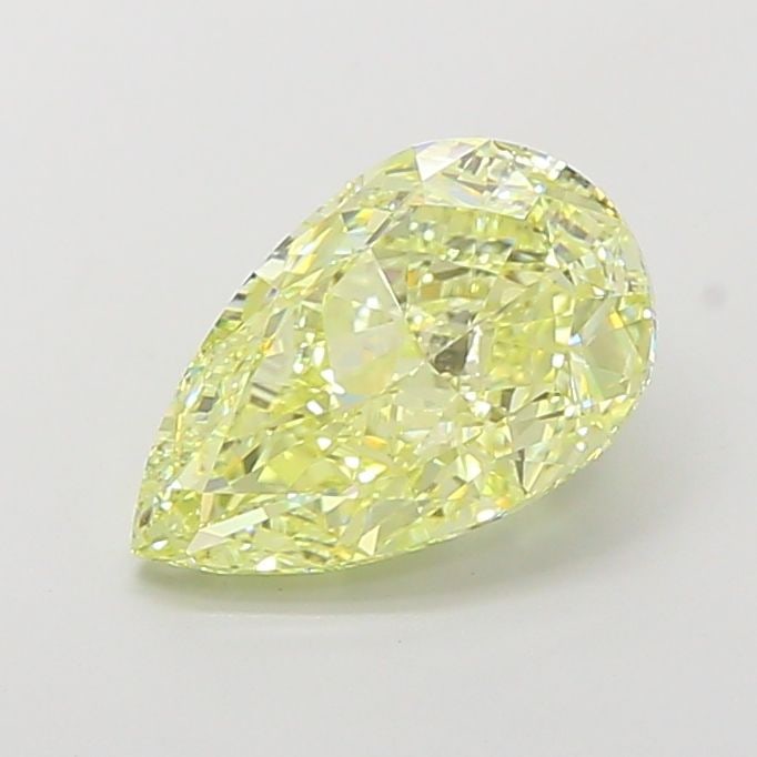 Loose Diamond - PEAR 4.08ct Fancy Yellow VVS2: Loose Diamond - PEAR 4.08ct Fancy Yellow VVS2 Source: This is a real non-mined Diamond that has been grown in a lab Shape: PEAR Carats: 4.08 Color: Fancy Yellow Certification: IGI Video: Video Link 