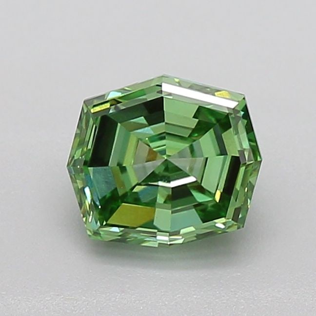Loose Diamond - OCTAGONAL 1.06ct Fancy Intense Green VS1: Loose Diamond - OCTAGONAL 1.06ct Fancy Intense Green VS1 Source: This is a real non-mined Diamond that has been grown in a lab Shape: OCTAGONAL Carats: 1.06 Color: Fancy Intense Green Certification: