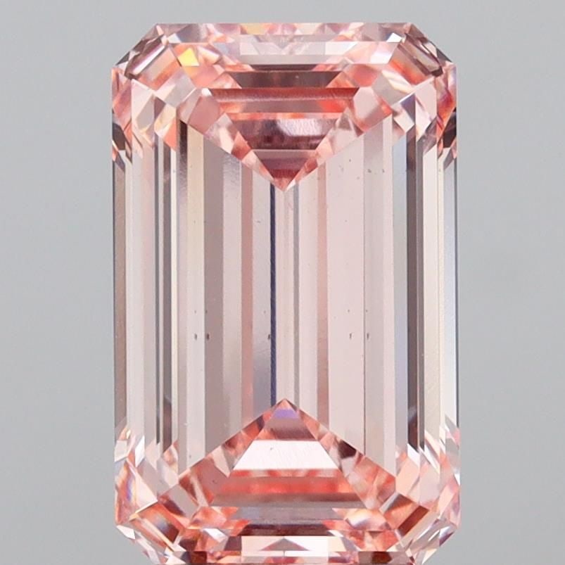 Loose Diamond - EMERALD 5.03ct Fancy Intense Pink VS1 (1 of 1)