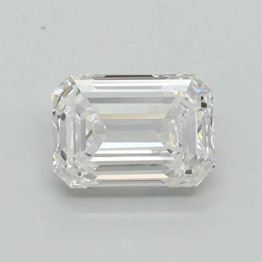 Loose Diamond - EMERALD 1.18ct E VS1: Loose Diamond - EMERALD 1.18ct E VS1 Source: This is a real non-mined Diamond that has been grown in a lab Shape: EMERALD Carats: 1.18 Color: E Clarity: VS1 Certification: NONE Video: