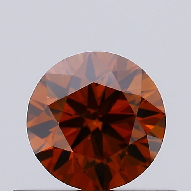 Ideal Loose Diamond - ROUND 0.36ct Fancy Deep Orange VS2 (1 of 1)