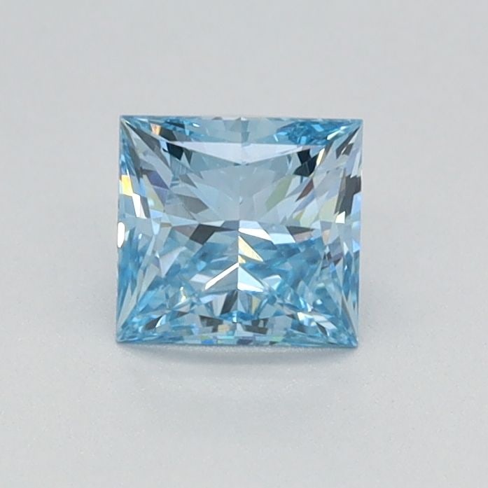 Loose Diamond - PRINCESS 0.53ct Fancy Vivid Blue VS1: Loose Diamond - PRINCESS 0.53ct Fancy Vivid Blue VS1 Source: This is a real non-mined Diamond that has been grown in a lab Shape: PRINCESS Carats: 0.53 Color: Fancy Vivid Blue Certification: IGI