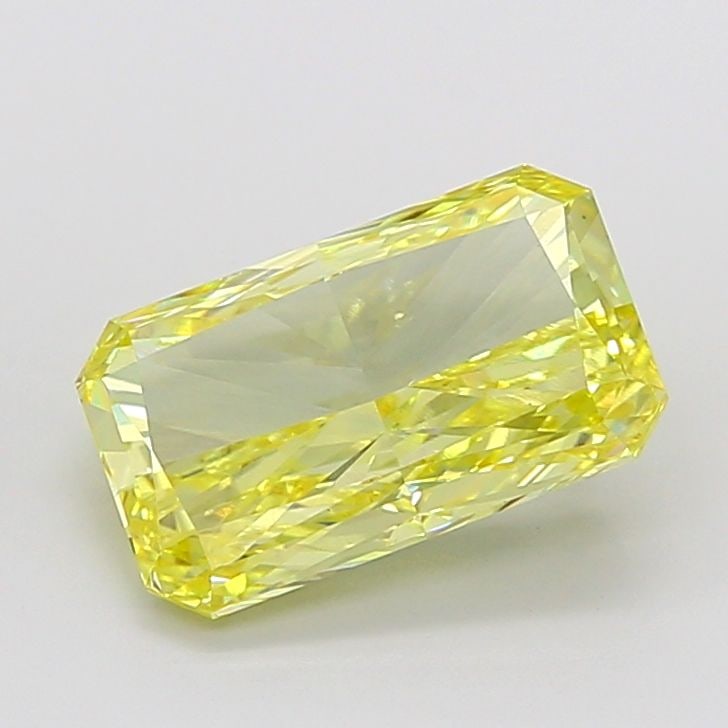 Loose Diamond - RADIANT 5.03ct Fancy Intense Yellow VVS2: Loose Diamond - RADIANT 5.03ct Fancy Intense Yellow VVS2 Source: This is a real non-mined Diamond that has been grown in a lab Shape: RADIANT Carats: 5.03 Color: Fancy Intense Yellow Certification:
