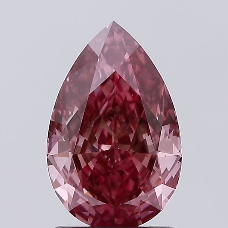Loose Diamond - PEAR 1.51ct Fancy Vivid Pink VS1: Loose Diamond - PEAR 1.51ct Fancy Vivid Pink VS1 Source: This is a real non-mined Diamond that has been grown in a lab Shape: PEAR Carats: 1.51 Color: Fancy Vivid Pink Certification: NONE Video: