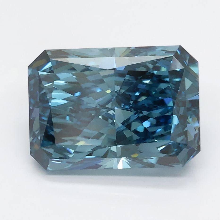Loose Diamond - RADIANT 3.08ct Fancy Vivid Blue VS1 (1 of 1)