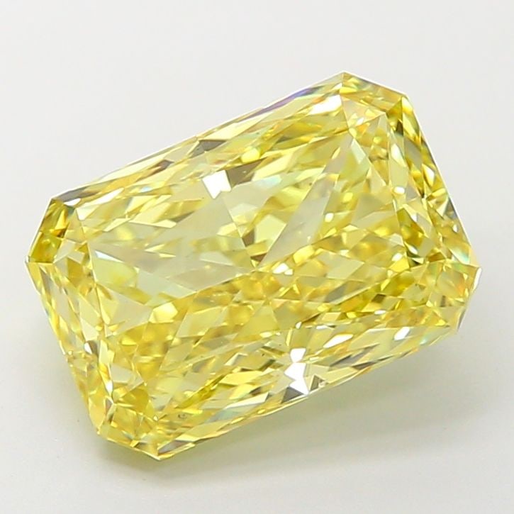 Loose Diamond - RADIANT 6.04ct Fancy Intense Yellow VS1: Loose Diamond - RADIANT 6.04ct Fancy Intense Yellow VS1 Source: This is a real non-mined Diamond that has been grown in a lab Shape: RADIANT Carats: 6.04 Color: Fancy Intense Yellow Certification: