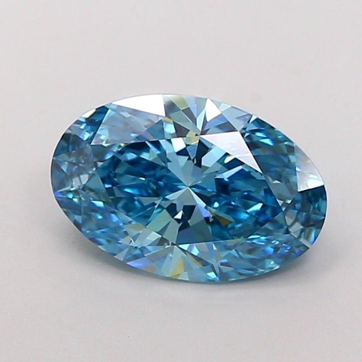 Loose Diamond - OVAL 3.09ct Fancy Vivid Blue VVS2 (1 of 1)