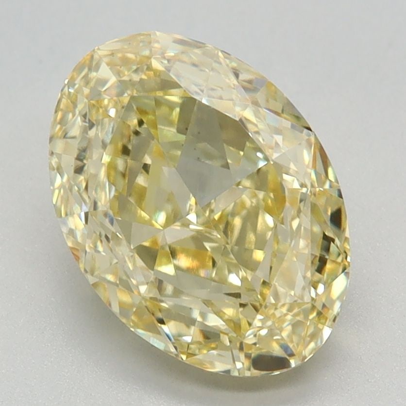 Loose Diamond - OVAL 2.38ct Fancy Intense Yellow VS1: Loose Diamond - OVAL 2.38ct Fancy Intense Yellow VS1 Source: This is a real non-mined Diamond that has been grown in a lab Shape: OVAL Carats: 2.38 Color: Fancy Intense Yellow Certification: IGI